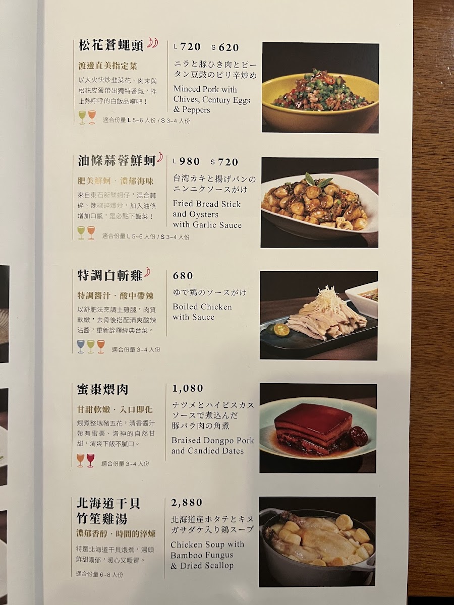 Menu Fujin Tree Taiwanese Cuisine & Champagne (Songshan)-7